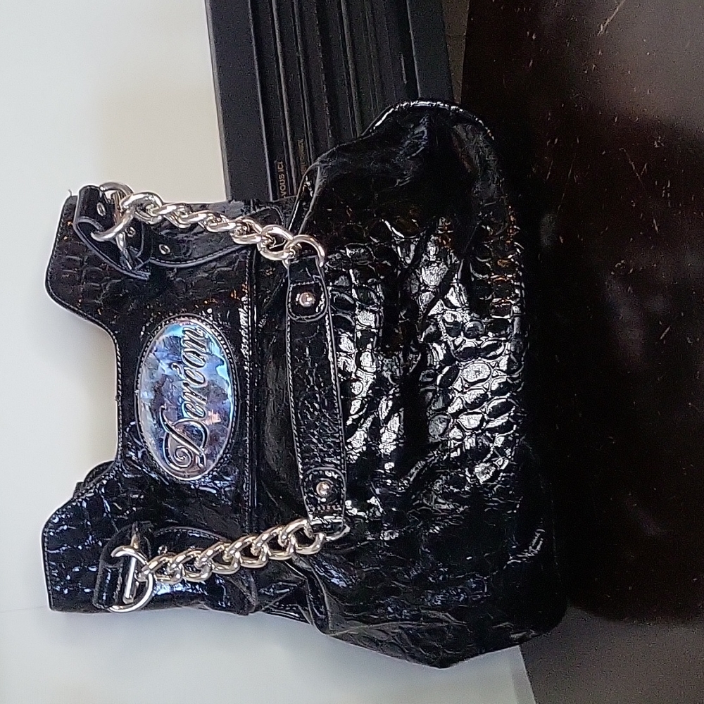 Beyonce Vintage black Chained purse
